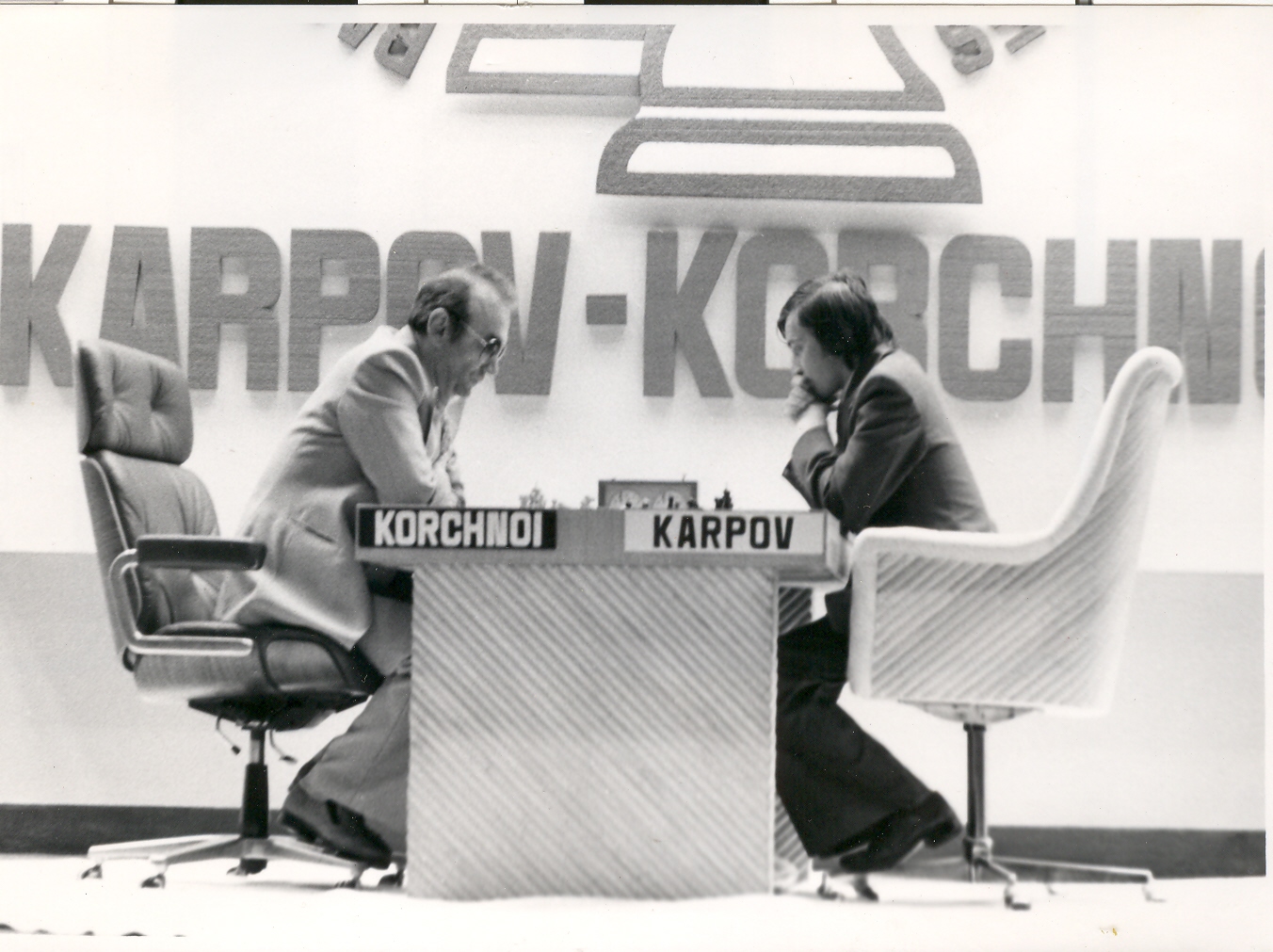 Viktor Korchnoi vs. Anatoly Karpov in Baguio City, Philippines, in 1978 World Championship.
